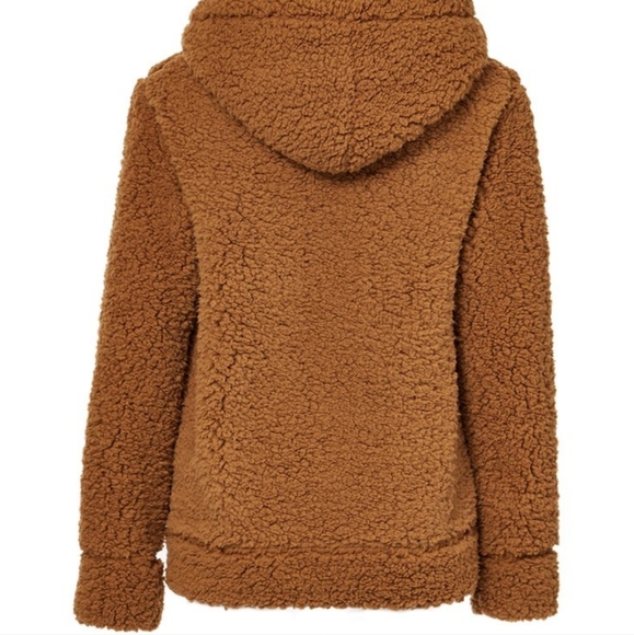 **NWT BOYS LG(14-16) NEW BALANCE HOODIE FEELS/ LOOKS LIKE A PLUSH BEAR** - Picture 2 of 3